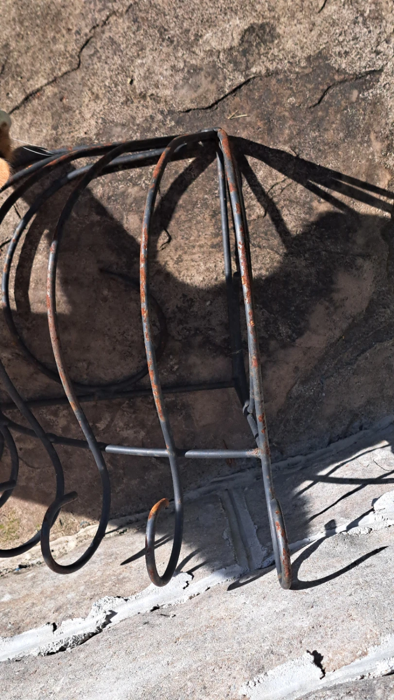 Corner Metal Wire Basket Plamter - photo 2