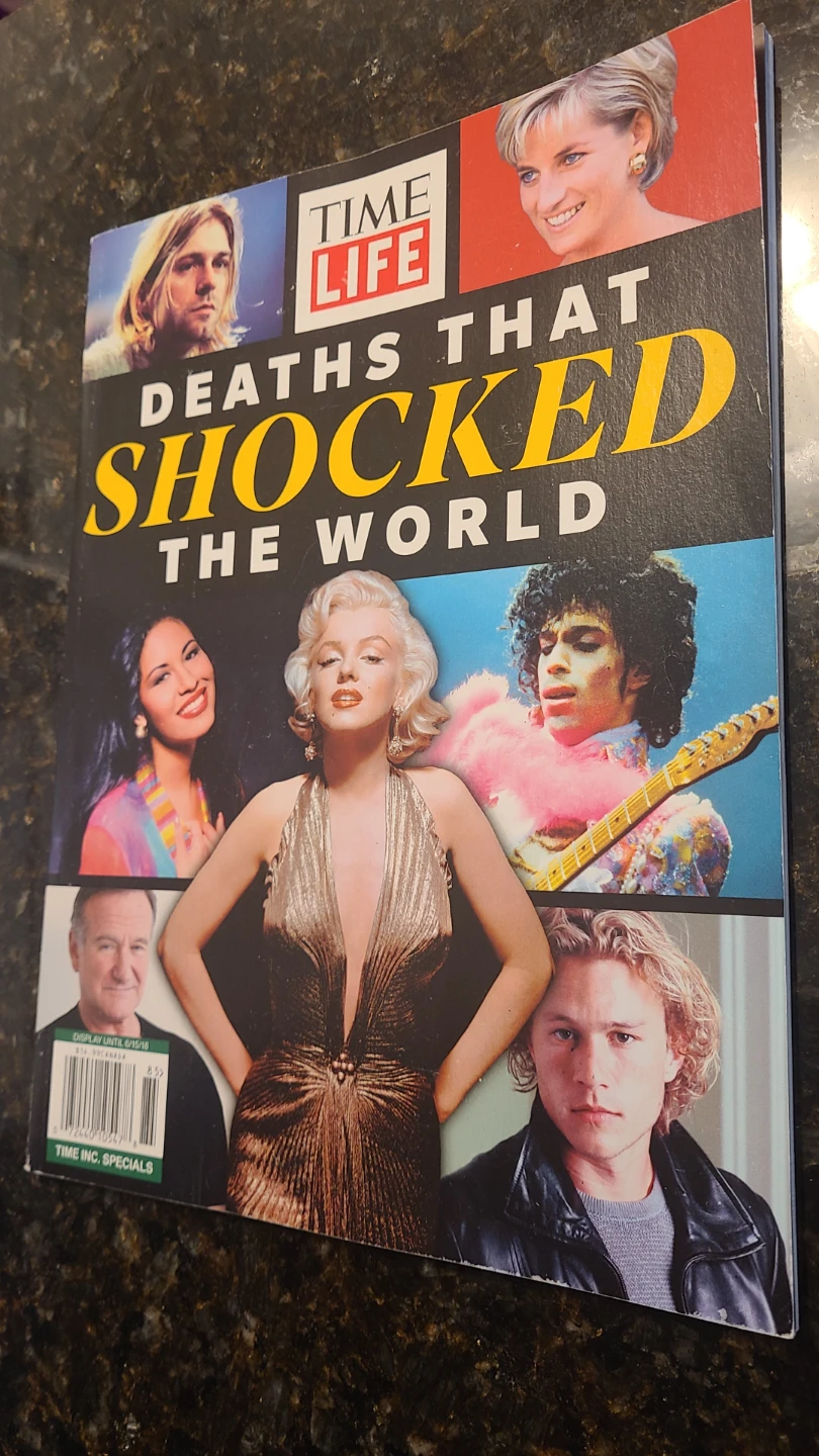 TIME LIFE "Deaths That Shocked The World" Magazine