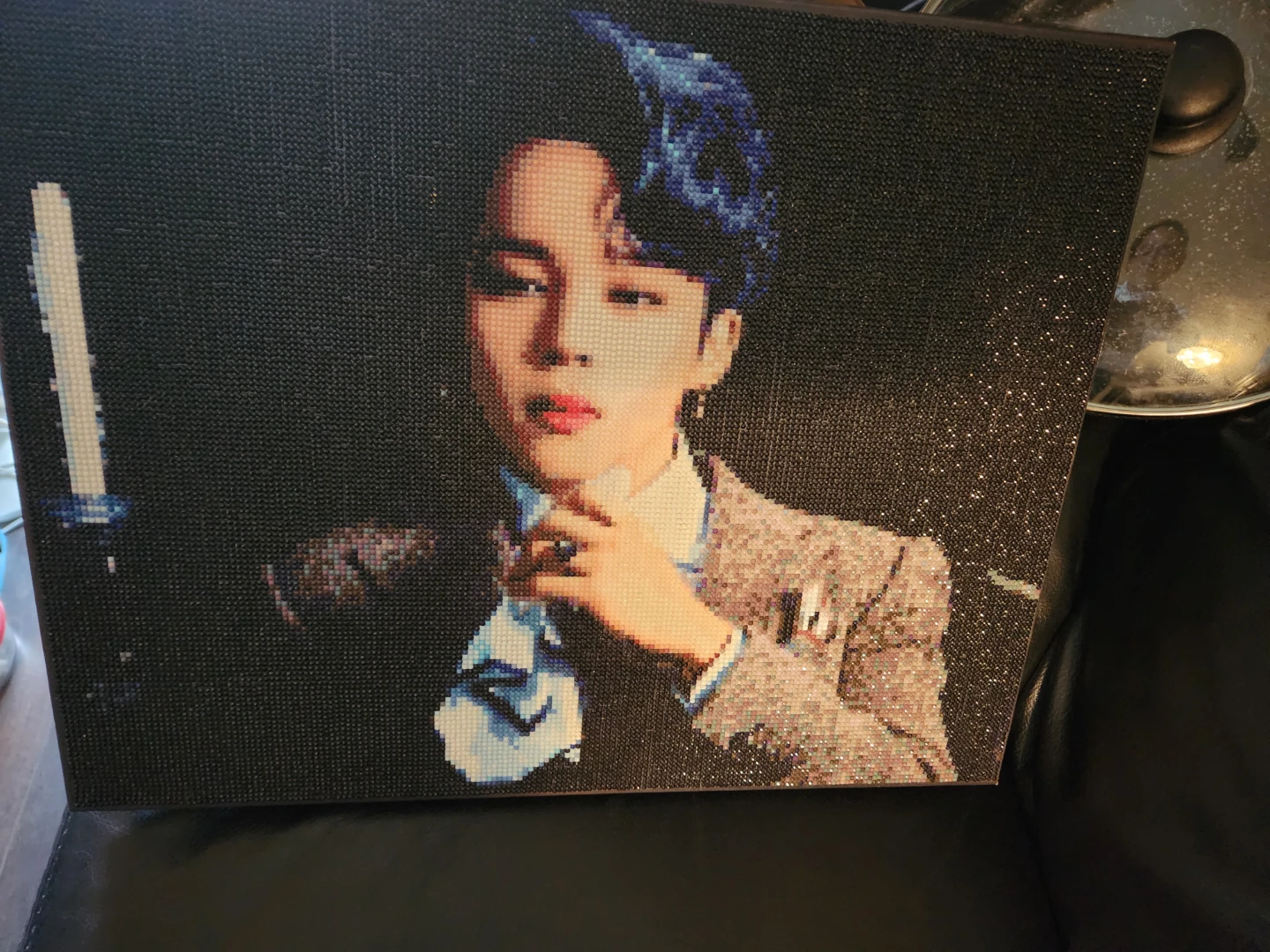 BTS Jimin Diamond Art Portrait