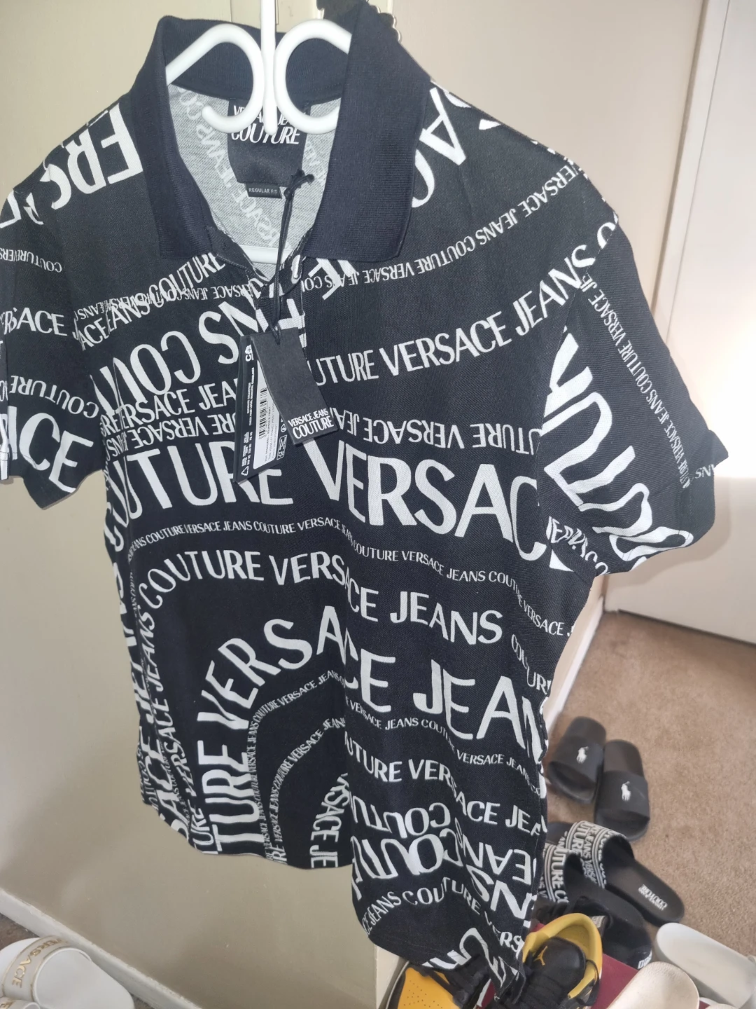 Versace Jeans Couture Polo Shirt - Black