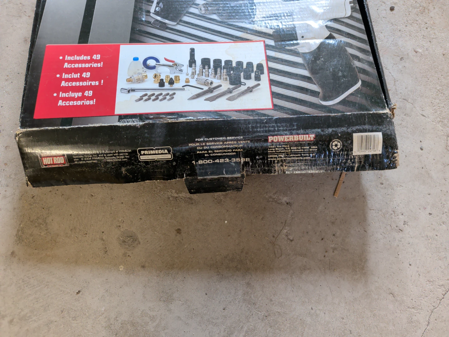 Powerbuilt Hot Rod 52-Piece Air Tool Set - photo 3