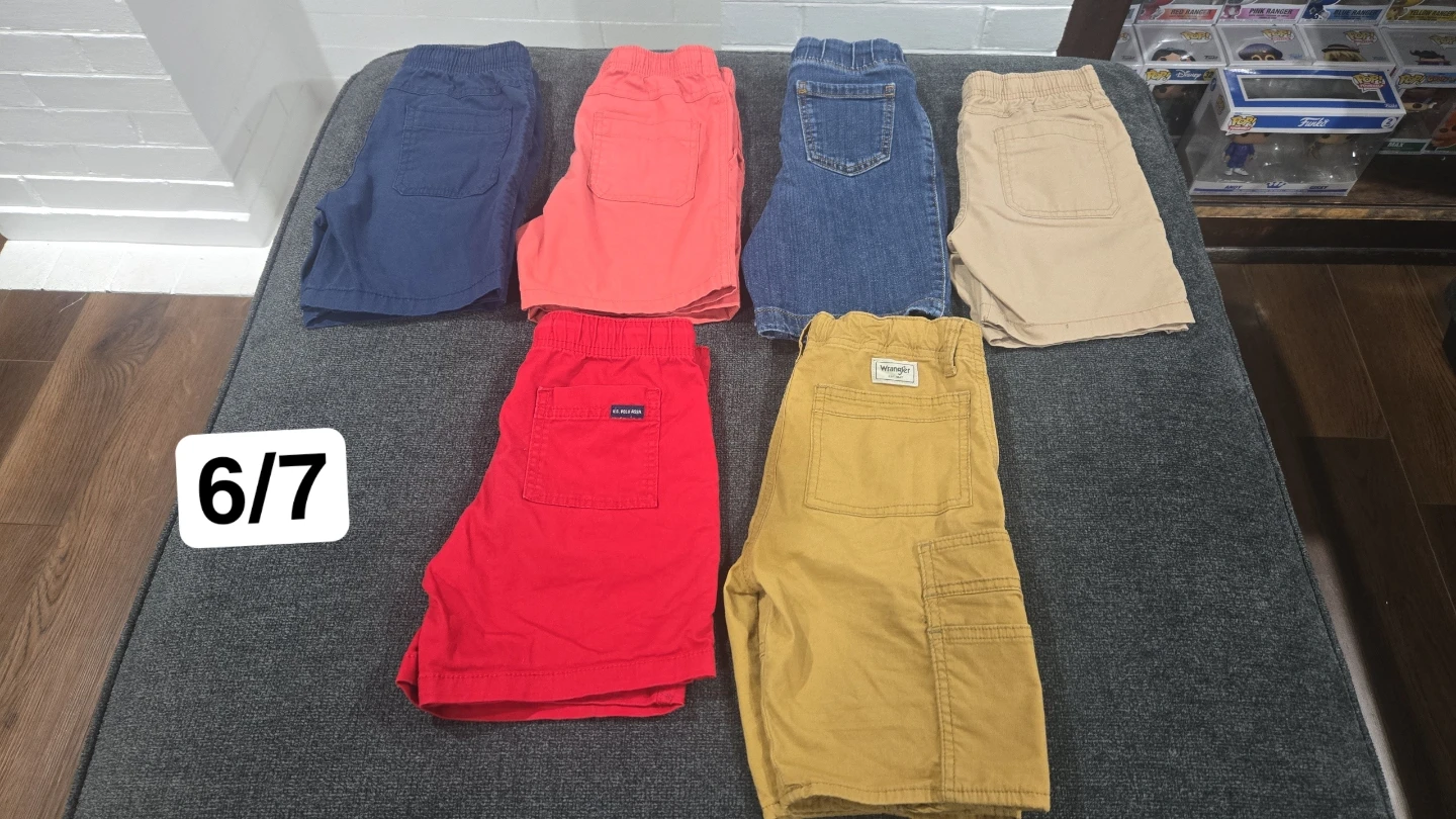 Boys Shorts Bundle (U.S. Polo Assn., Wrangler)