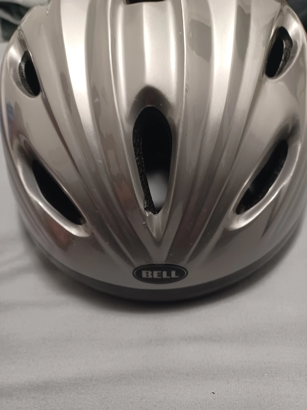 Bell Silver Adult Cycling Helmet
