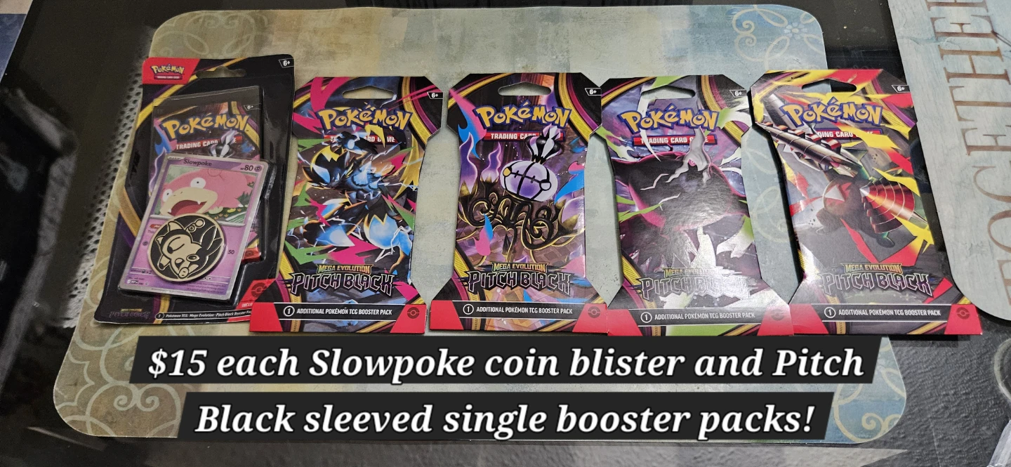 Pokemon TCG Mega Evolution Pitch Black Booster Packs - photo 2
