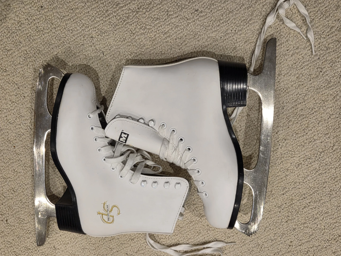 Call It Spring white figure skates