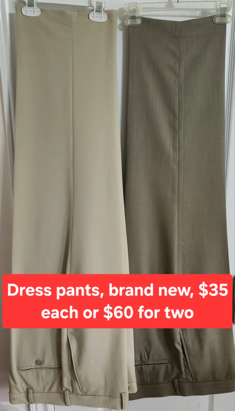New Dress Pants - 36x30
