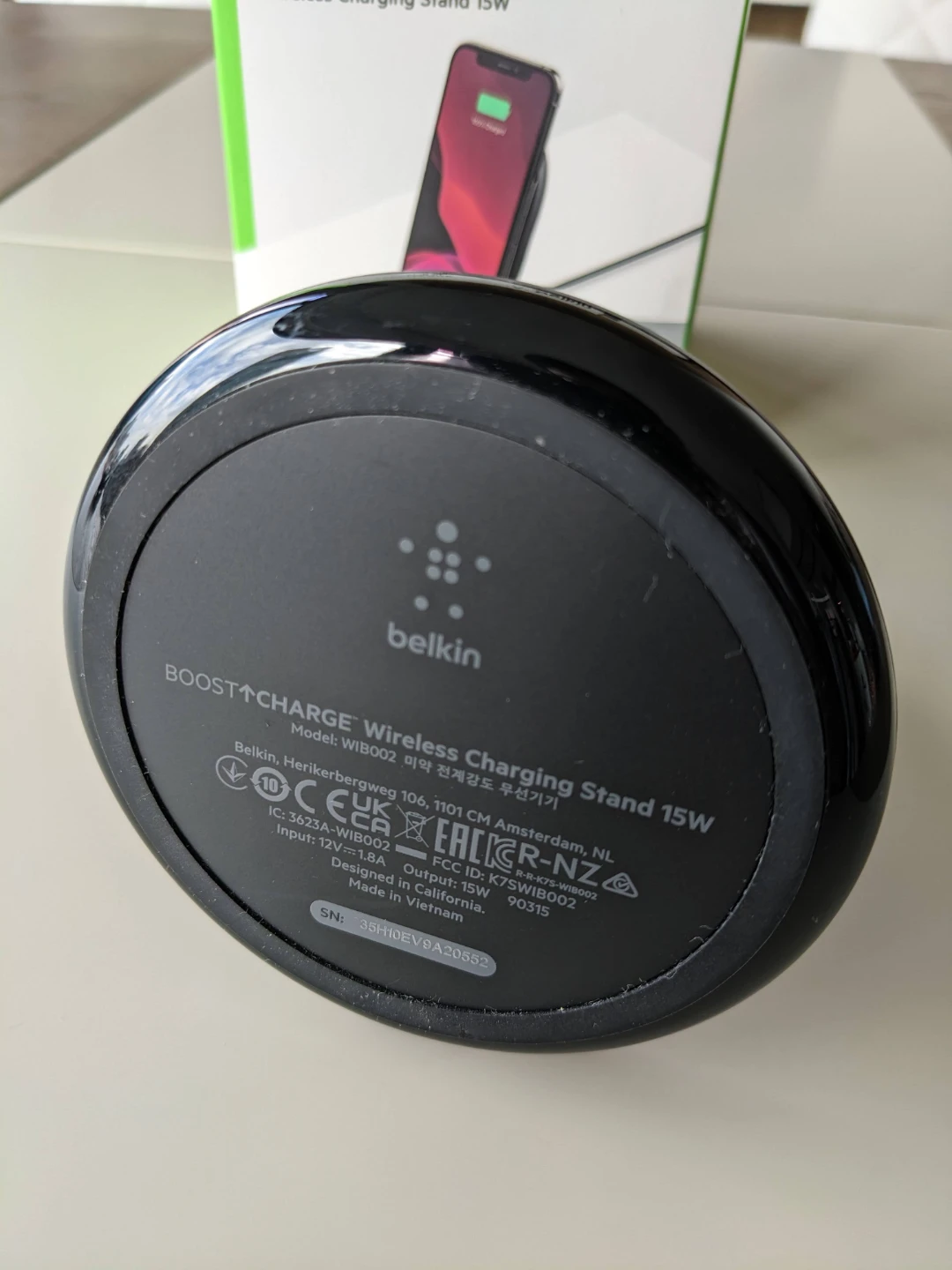 Belkin Wireless Charging Stand USB-C 15W - photo 4