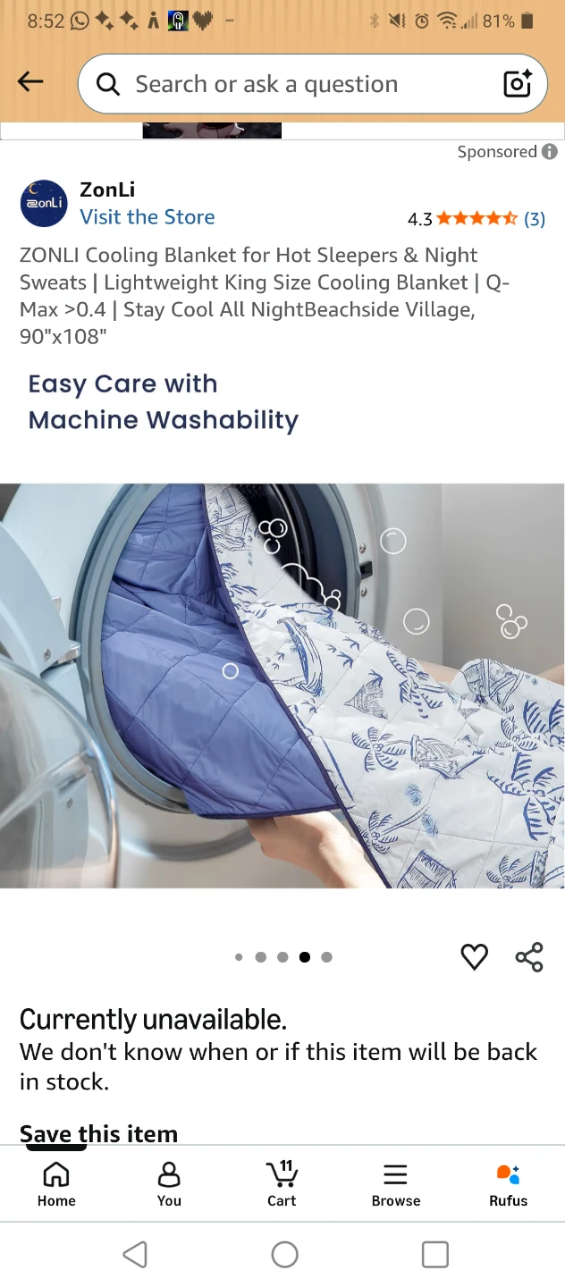 🧡BRAND NEW KING SIZE BEACH THEMED COOLING BLANKET - photo 2