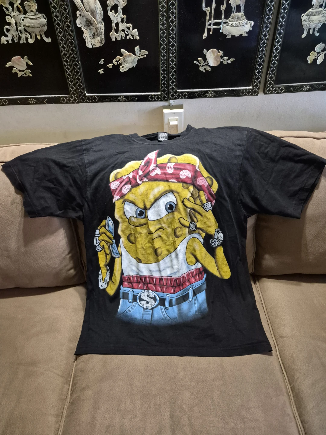 Spongebob Gangster shirt
