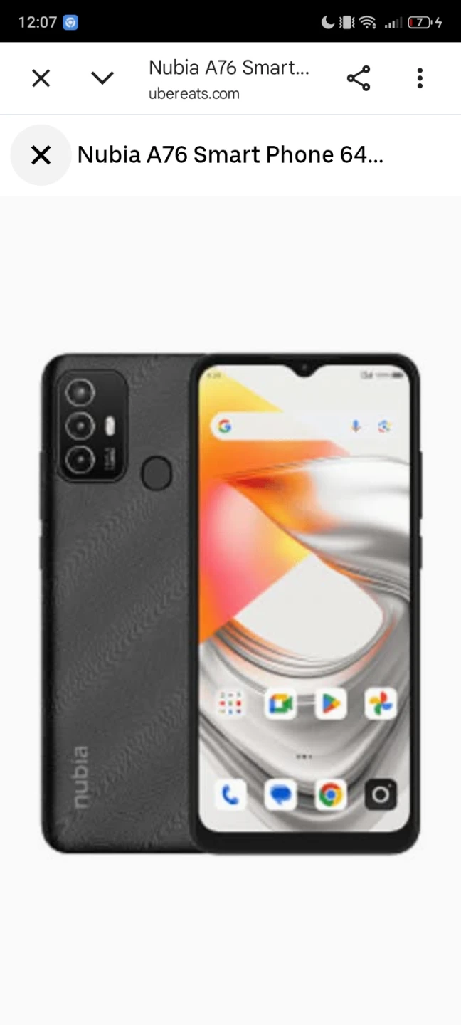 Nubia A76 Smartphone - photo 2