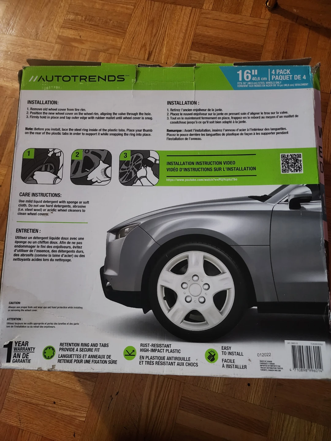 Autotrends 16" Wheel Covers - 4 Pack - photo 3