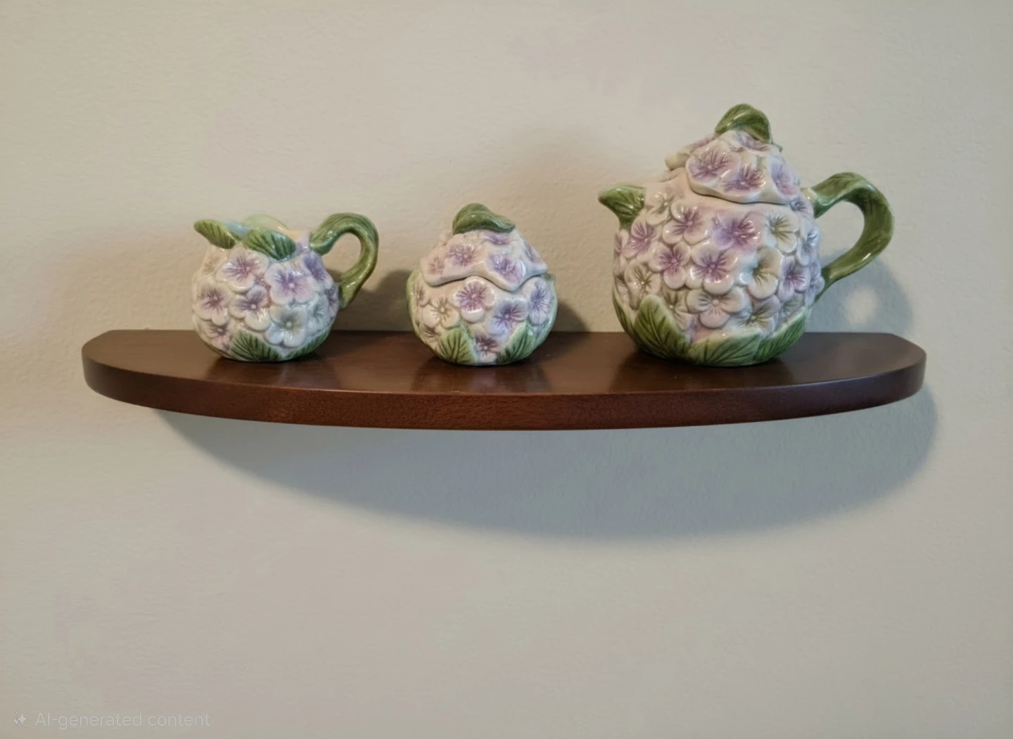 Woodlander Nipper Hand Painted Stoneware Set - photo 4