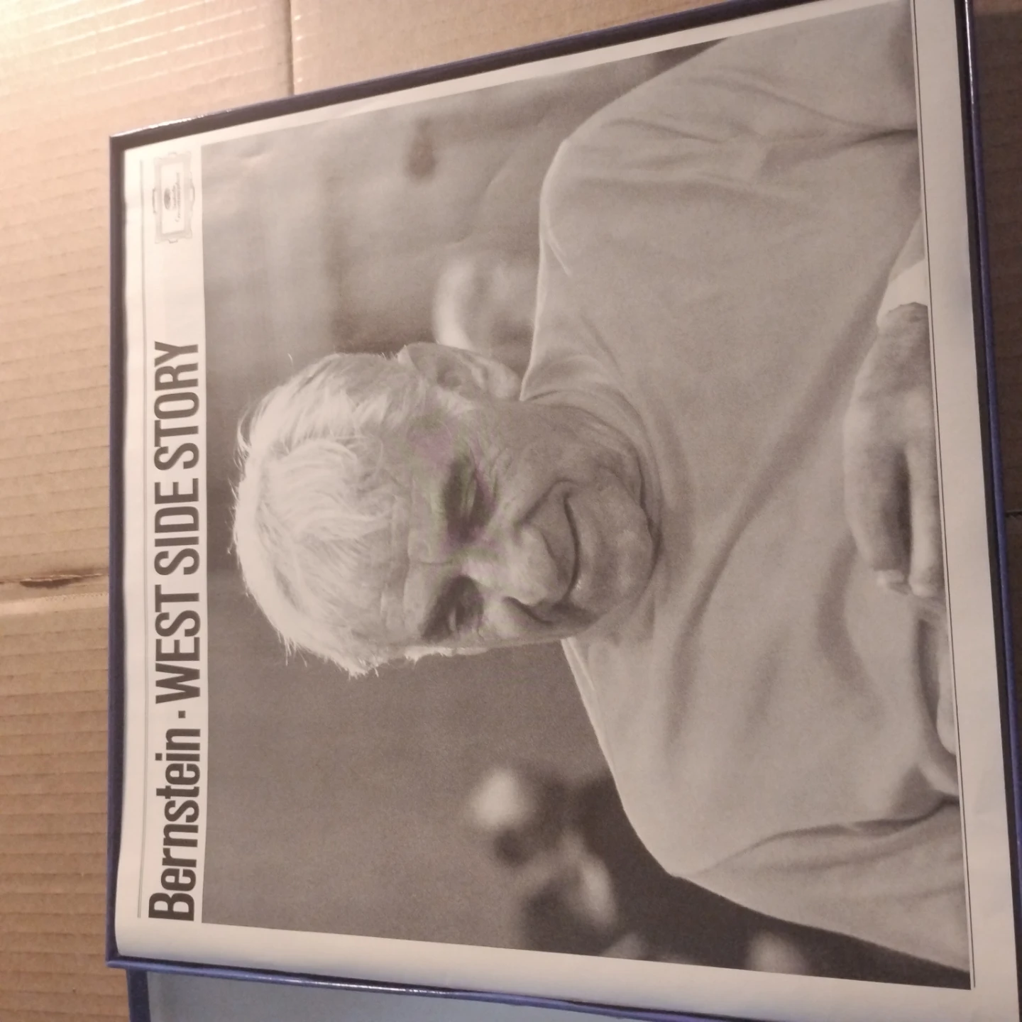 Leonard Bernstein Conducts West Side Story Vinyl Record - photo 3