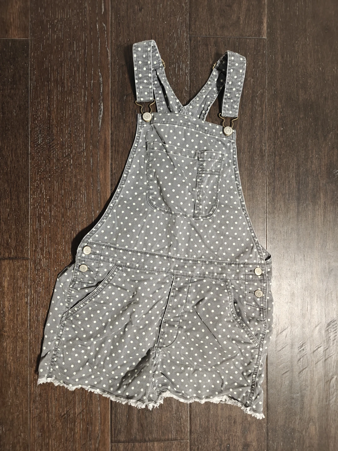 American Eagle Polka Dot Overalls