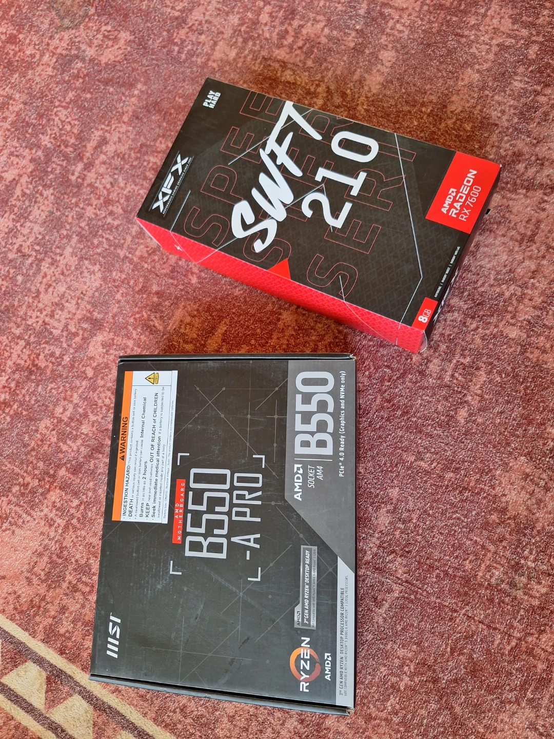 MSI B550-A PRO Motherboard for AMD Ryzen Processors