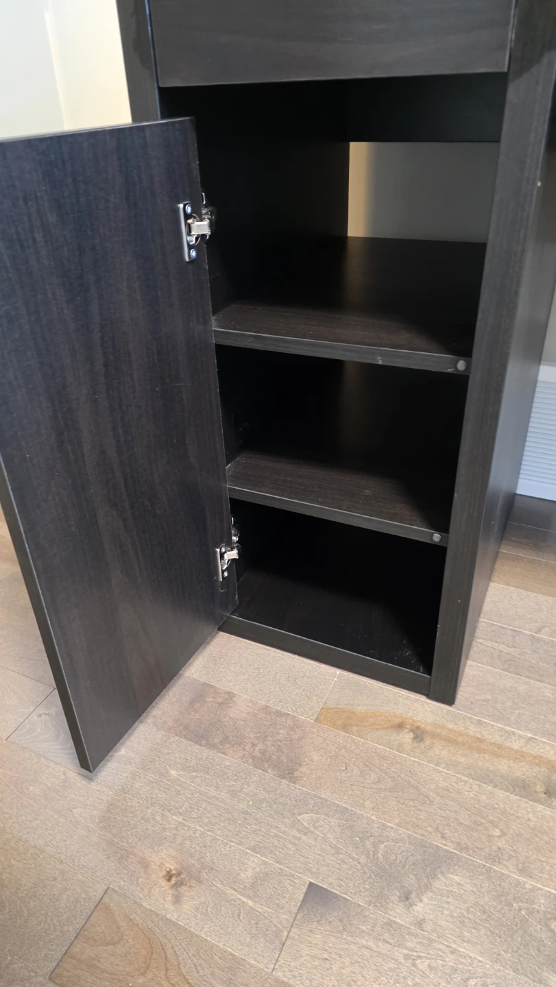 IKEA MICKE Desk, Black-Brown - photo 5