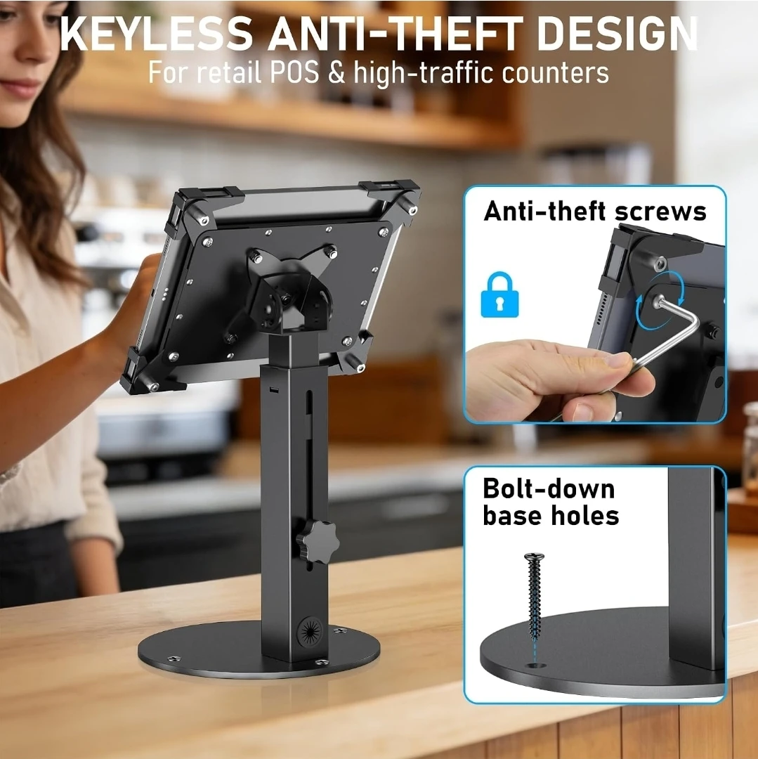 Secure Desk Tablet Kiosk Stand - photo 2
