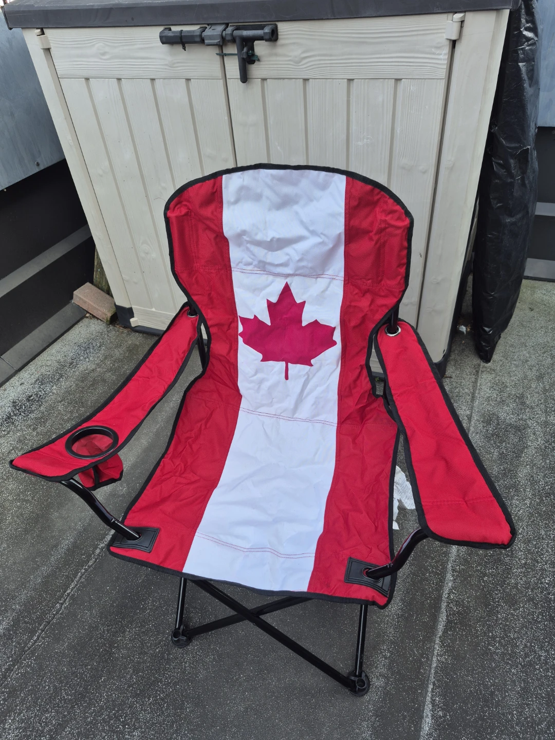 Canadian Flag Armchair