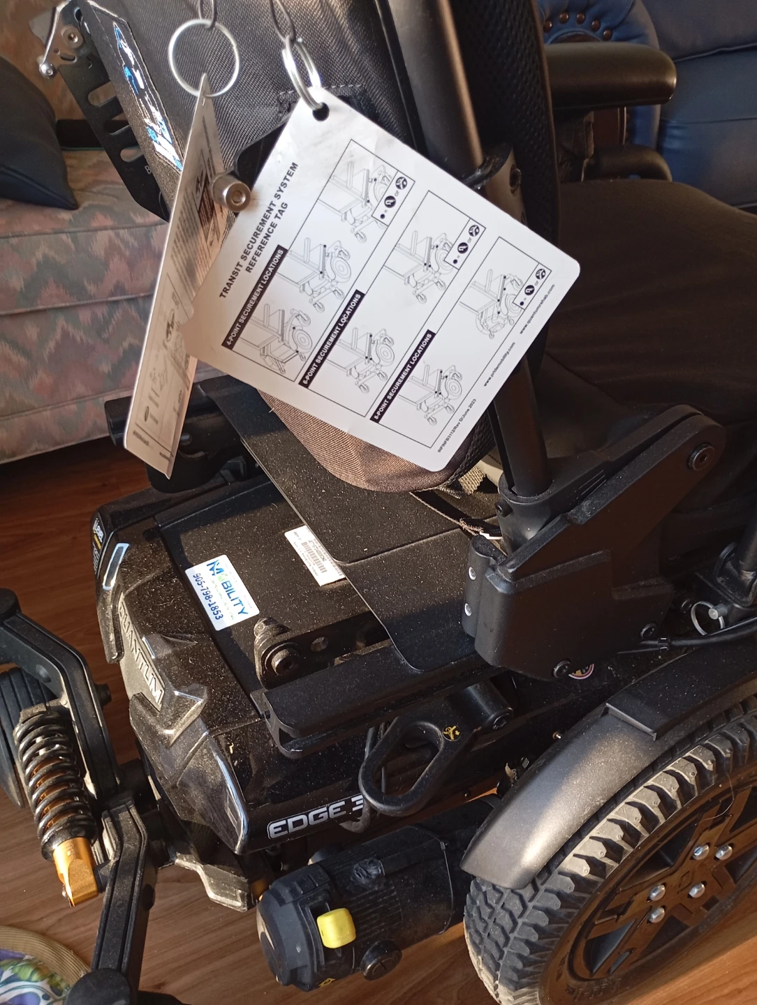 Edge 3, powered wheelchair - photo 3