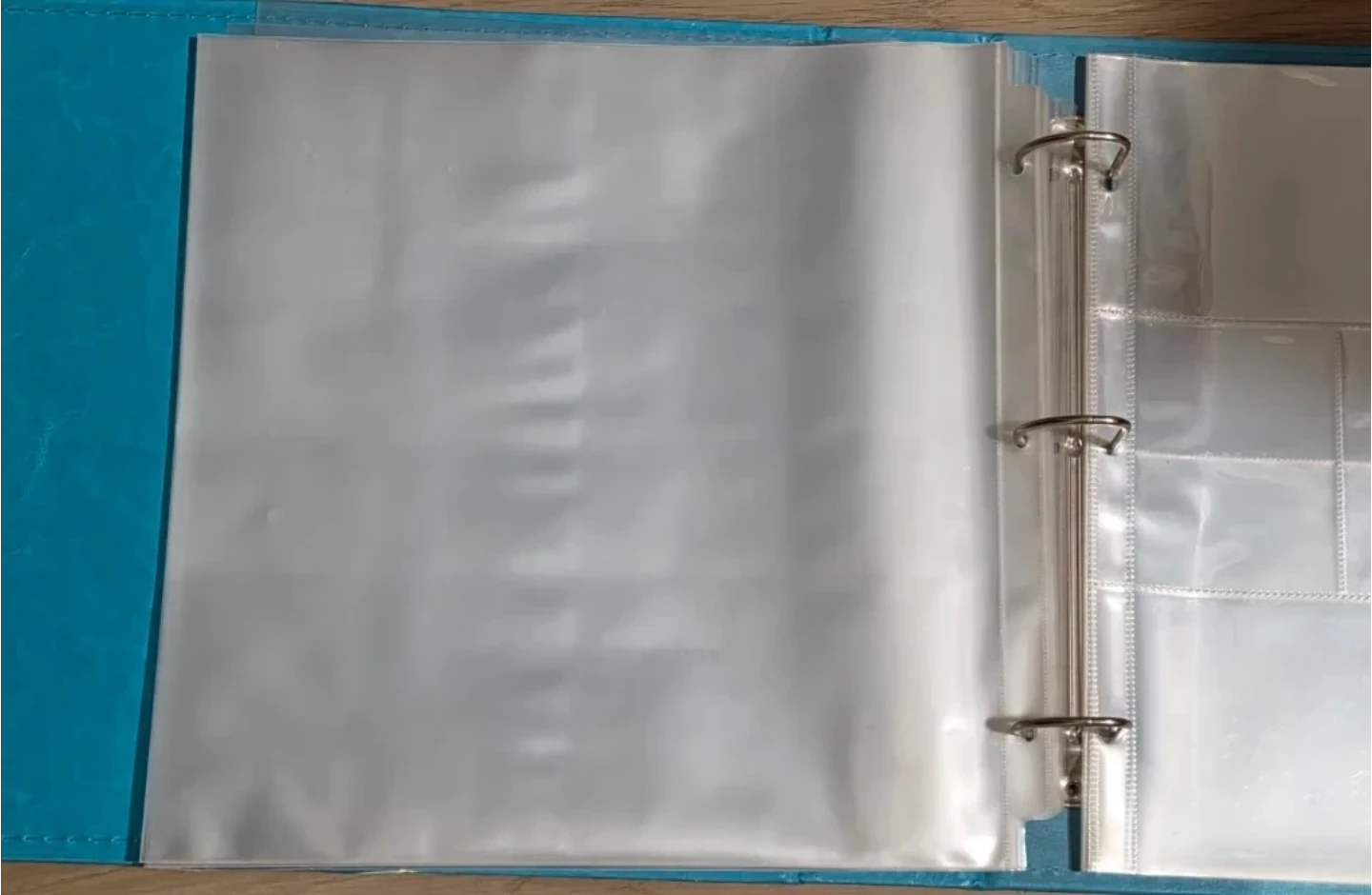 Blue 3-Ring Scrapbook and Photo Album Binder - photo 5