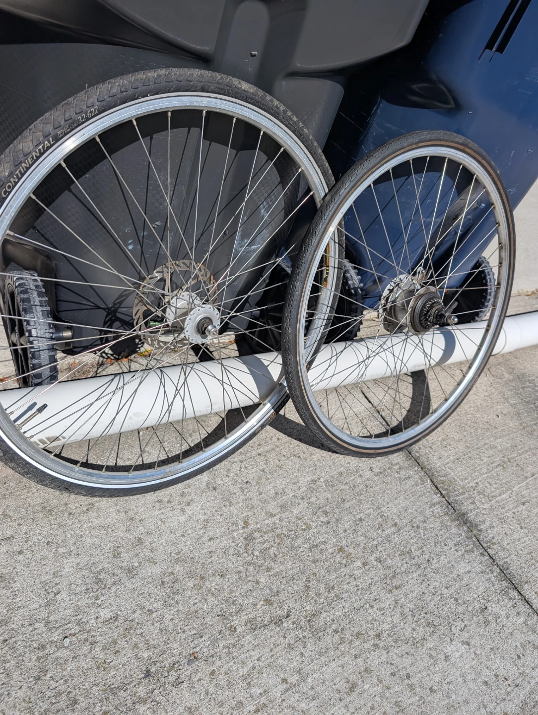 700c  Wheelset – Shimano Nexus 7-Speed Hub & Disc/Roller