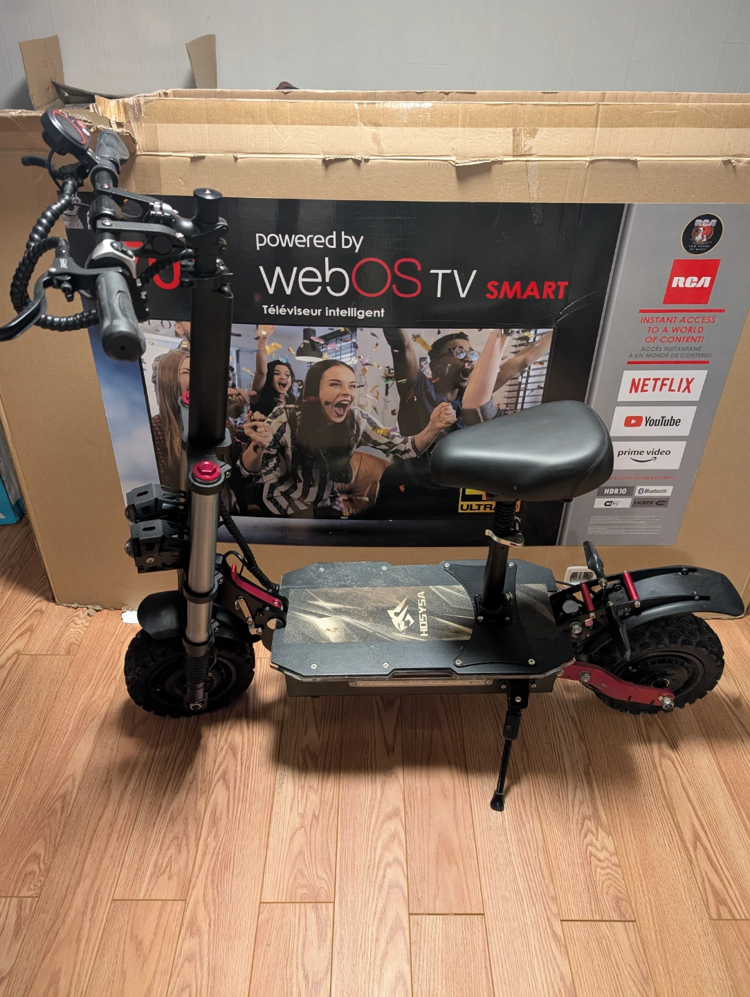HOSYSA 60V 38A Electric Scooter
