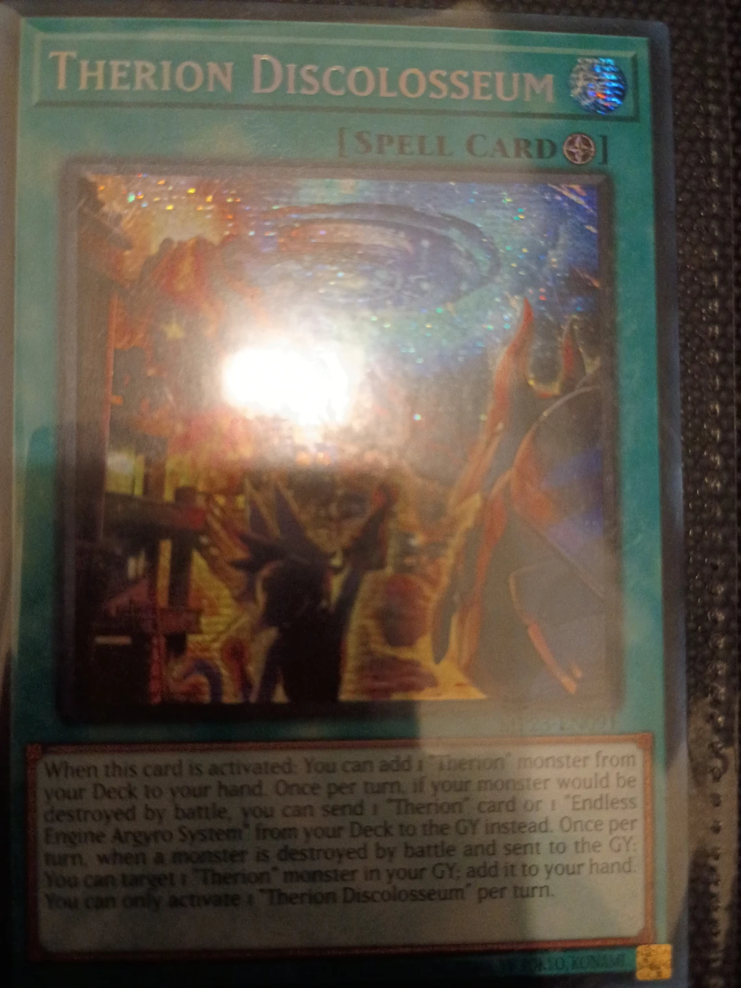 Therion Discolosseum Yu-Gi-Oh! Card🏈