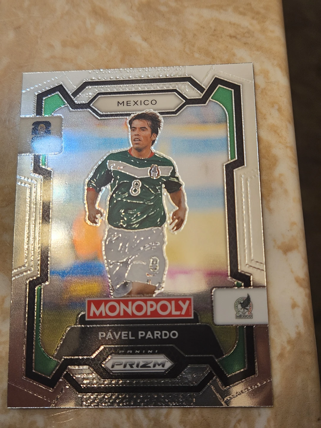 2026 Panini Monopoly Prizm FIFA World Cup Pavel Pardo Card