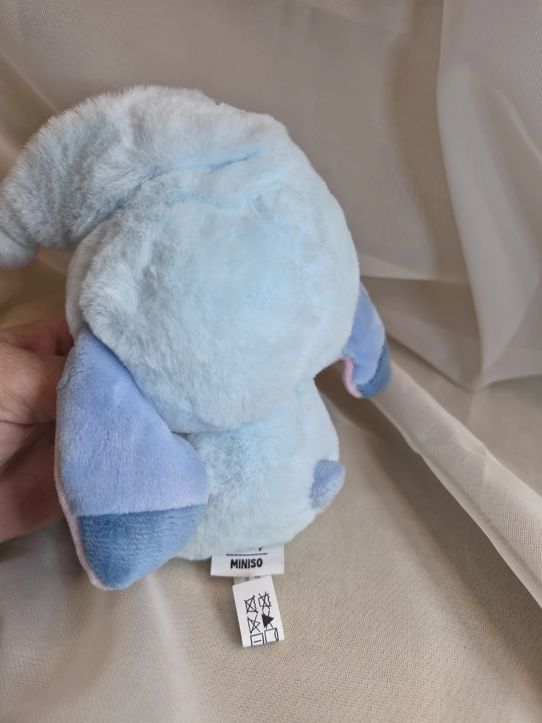 So Cute Disney Stitch Eat Doughnut Before Bed Plush Kepchain - photo 4