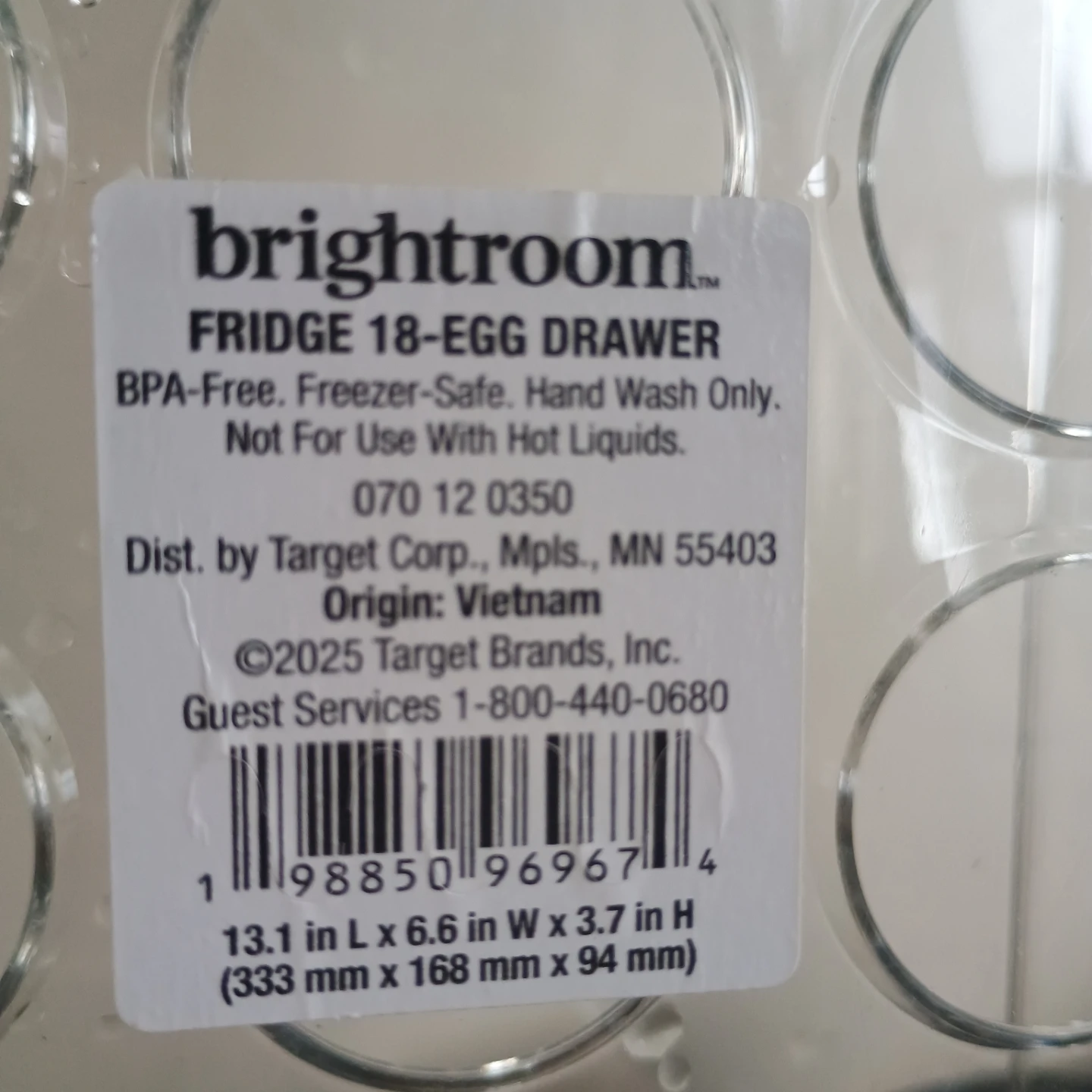Brightroom Fridge 18-Egg Drawer - photo 5