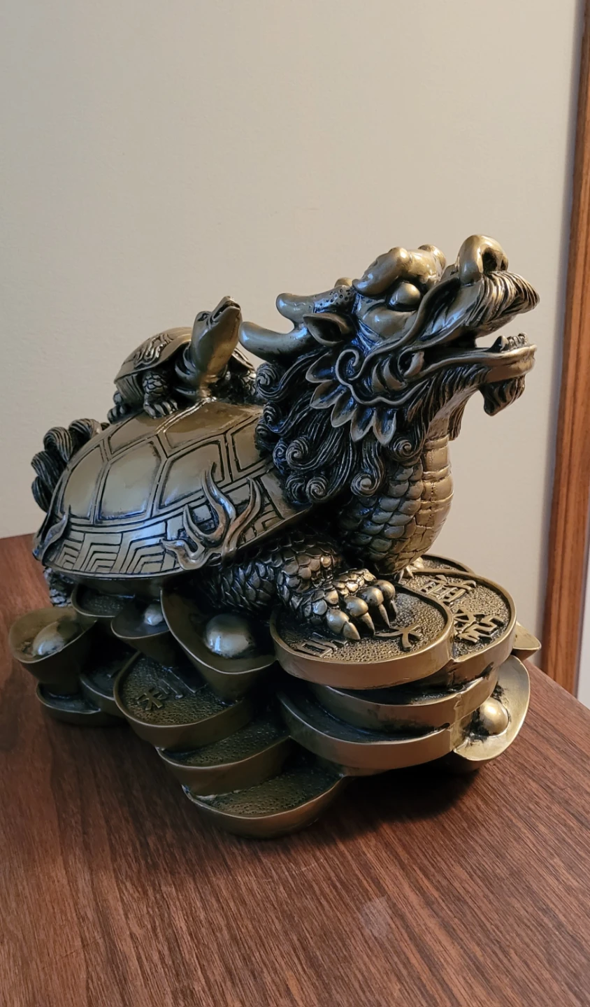 Chinese Dragon Tortoise Ornament - photo 3