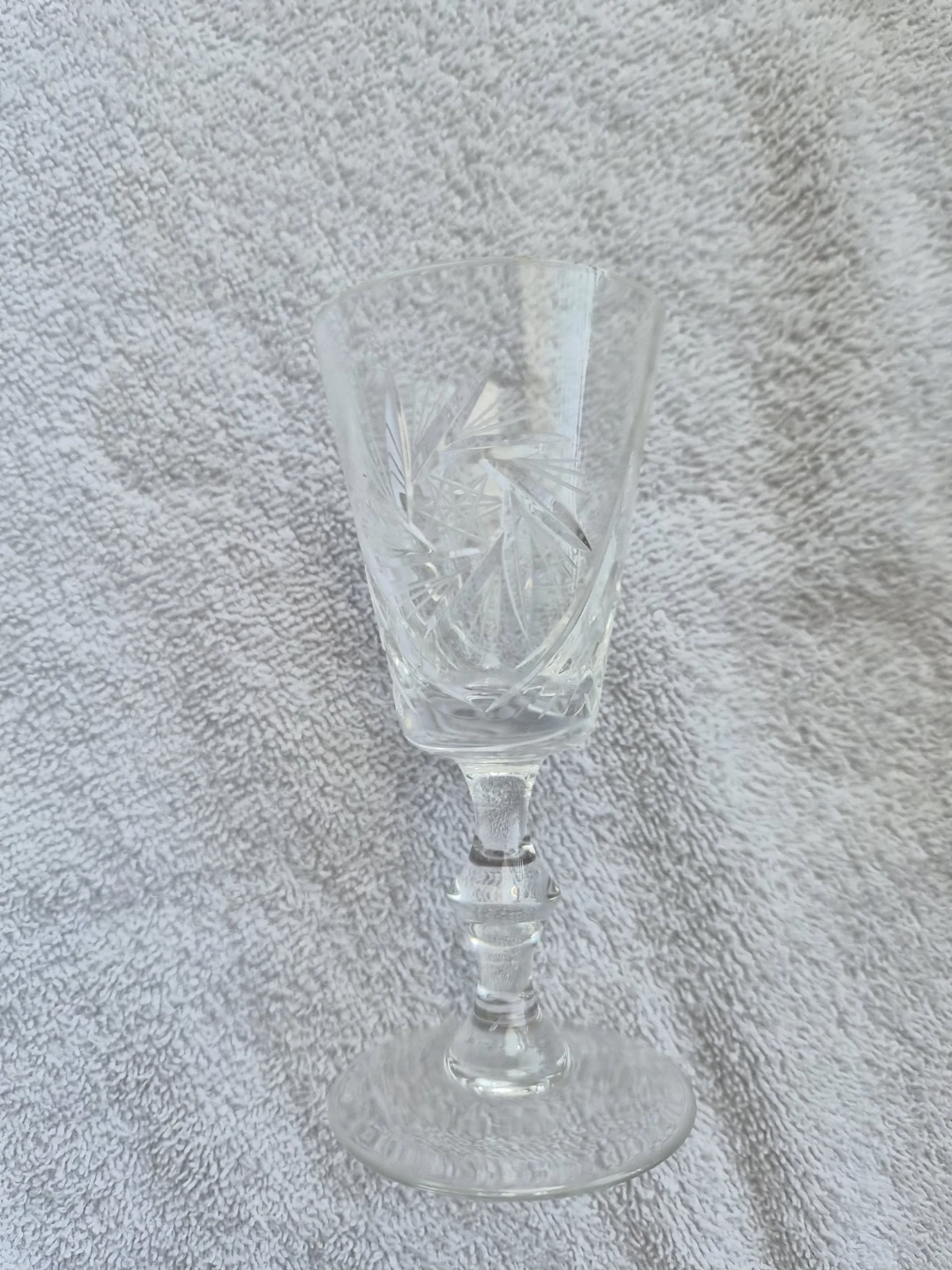 Vintage Crystal Cordial Glasses