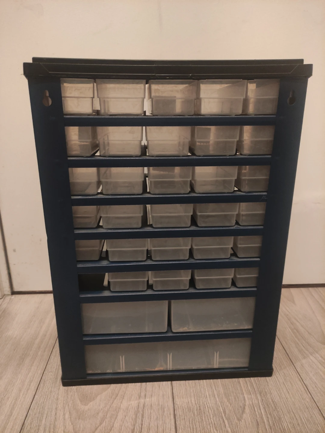 Metal Stackable Cabinet with 32 Drawers, Wall-Mountable 🏈 - photo 3
