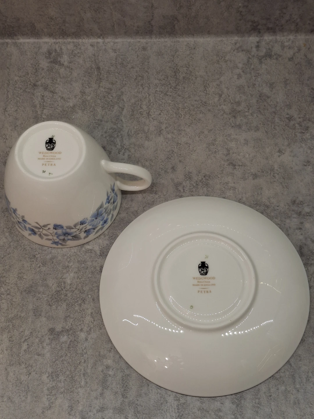 Wedgwood Petra Bone China Tea / Coffee cup and Saucer - photo 4