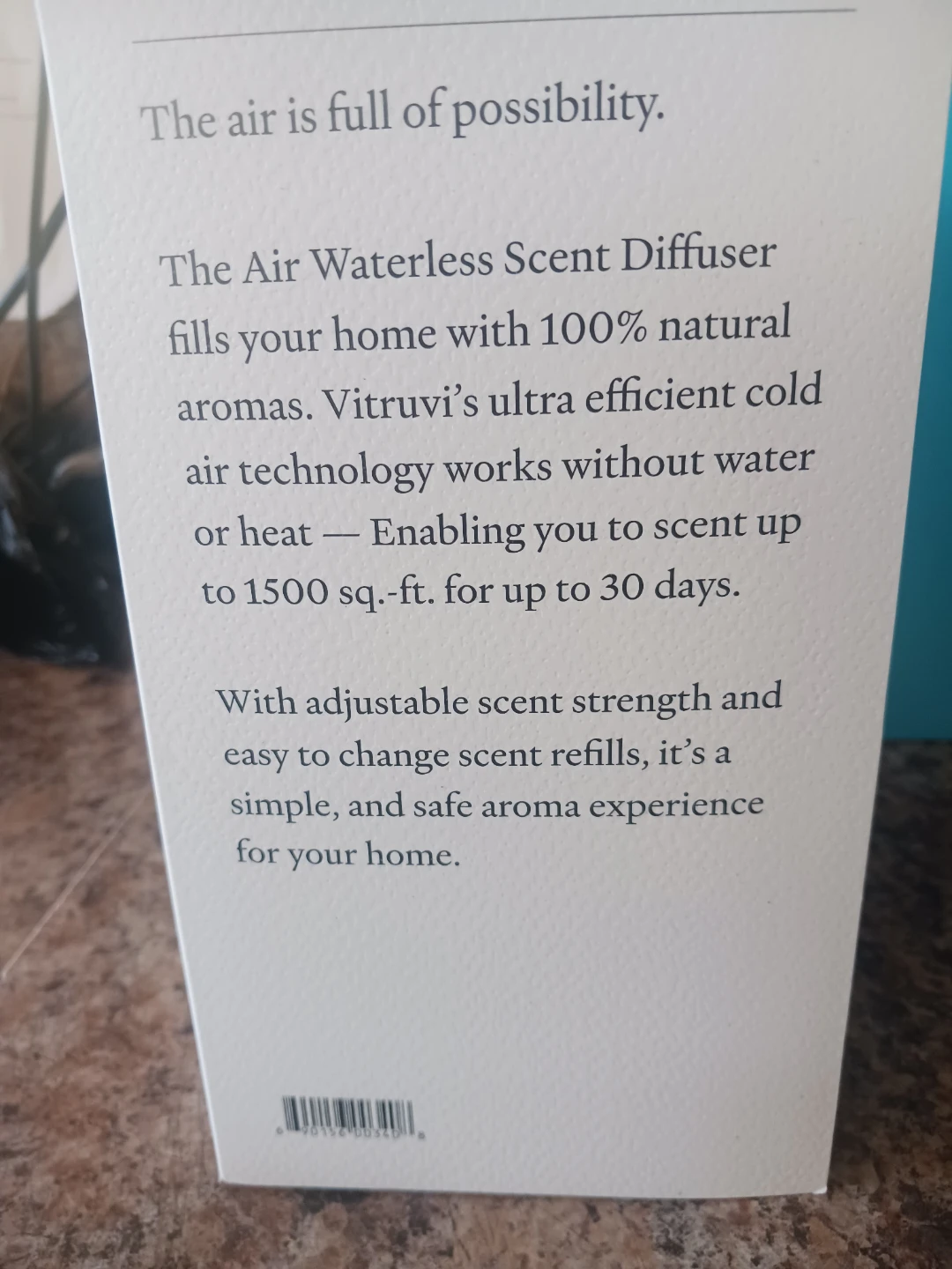 Vitruvi Air Waterless Scent Diffuser in Vanilla - photo 3