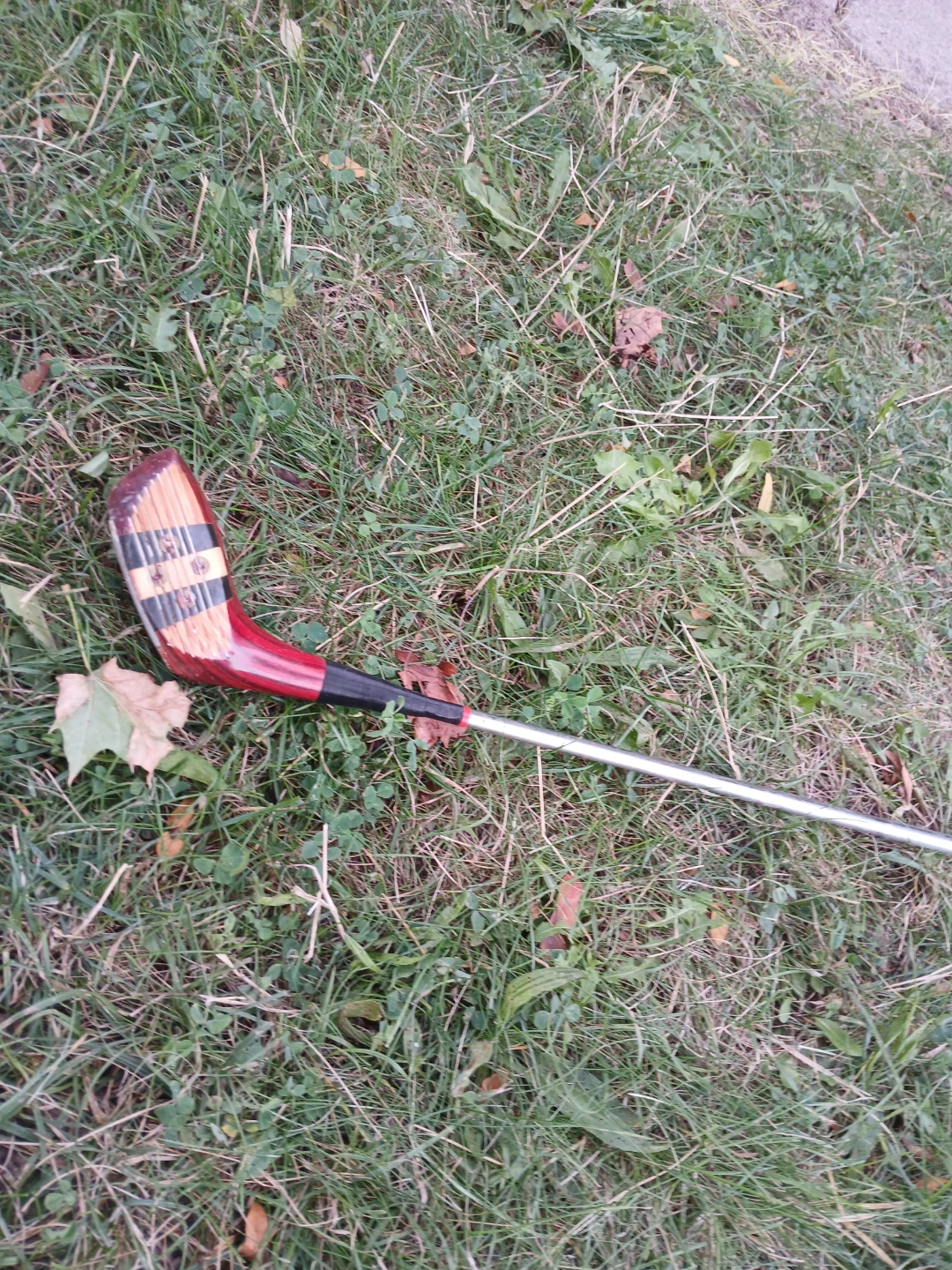 Vintage Wooden Hockey Stick