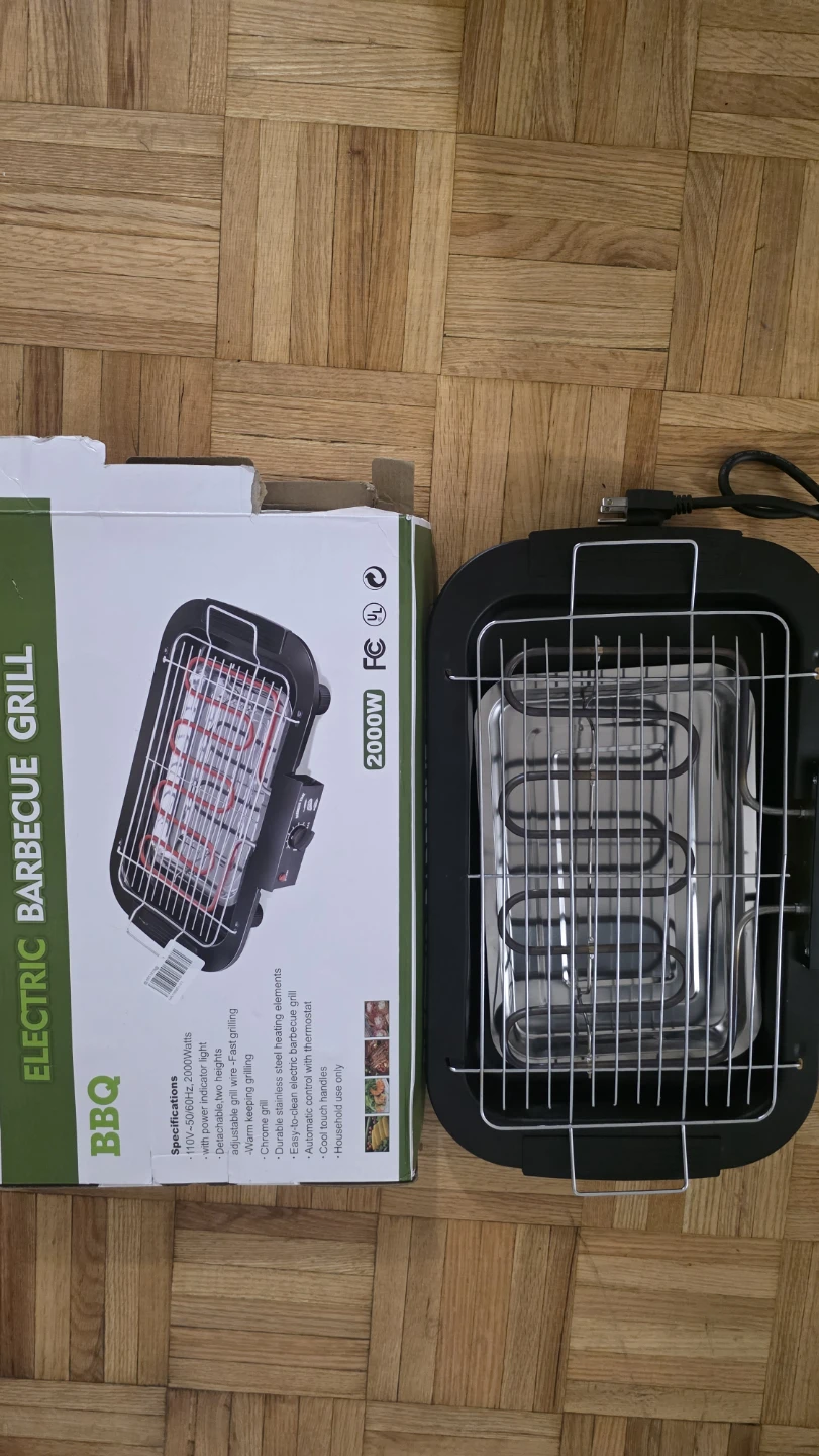 2000W Electric Barbecue Grill - photo 4