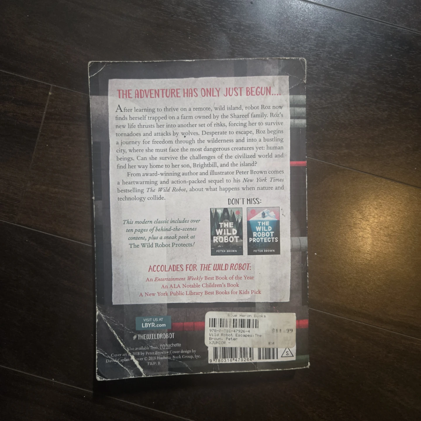 The Wild Robot Escapes by Peter Brown Book - photo 2