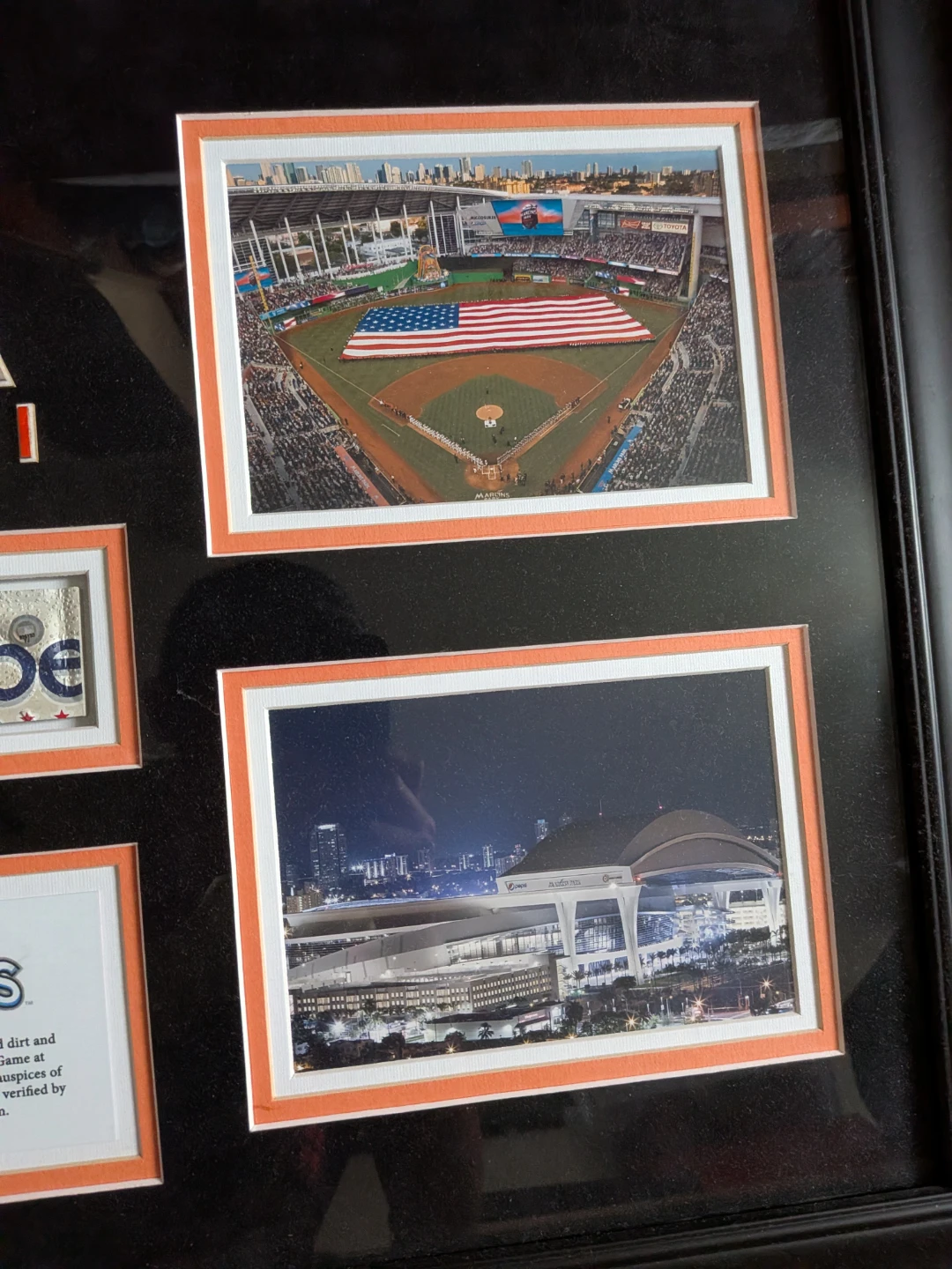 Miami Marlins Inaugural Game Framed Collectible baseball - photo 5