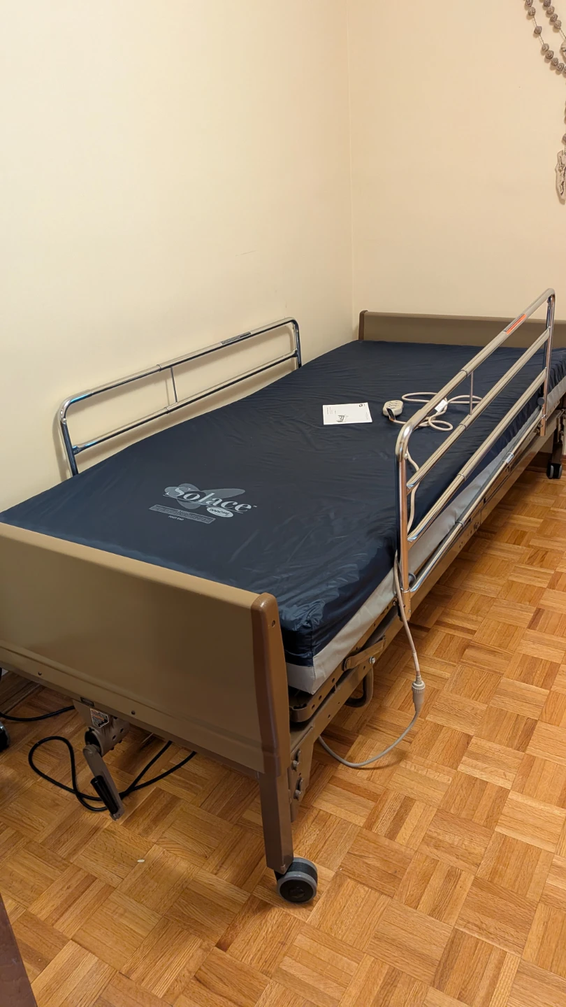 Invacare Homecare Bed with Solace Mattress