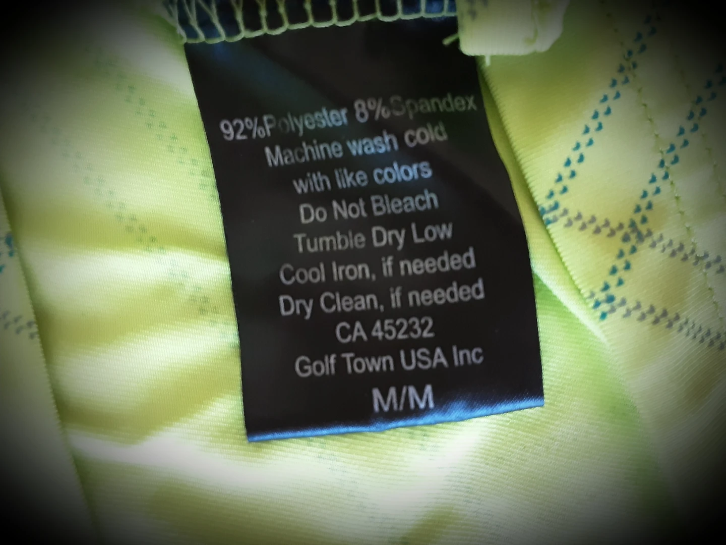 Gordon Cooper Golf Polo Shirt Green - photo 5