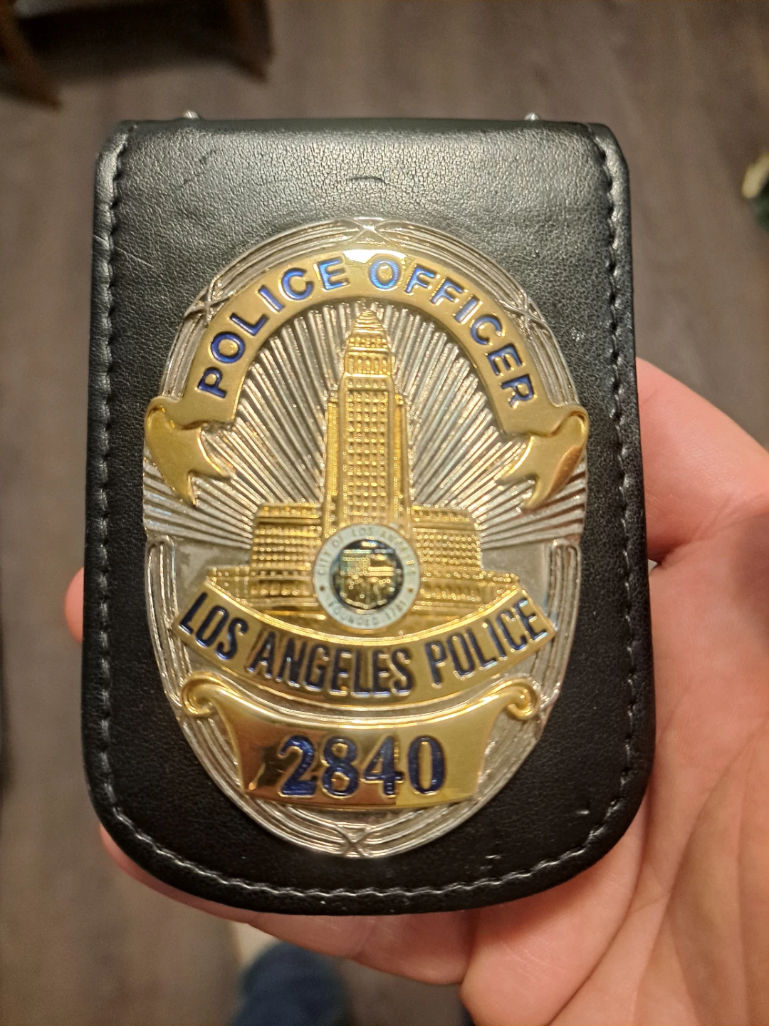 Lethal Weapon 3 LAPD Police Officer Prop Badge.