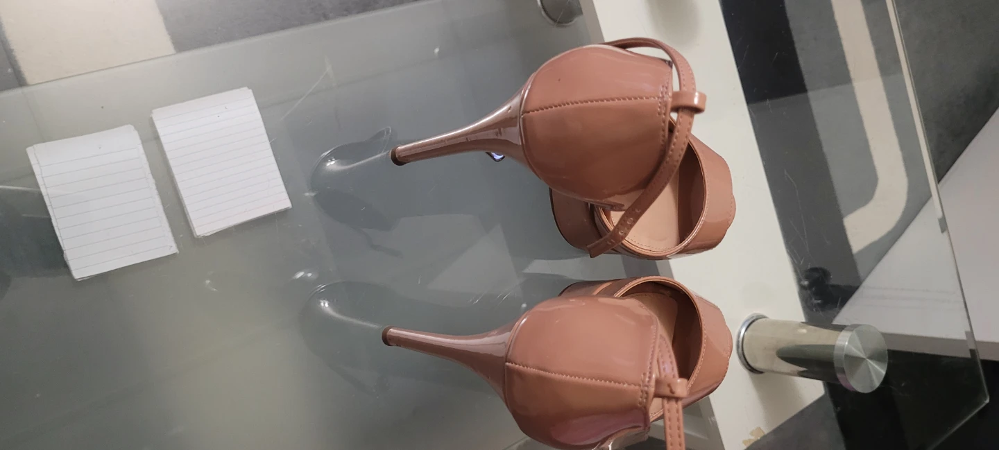 Steve Madden Nude Patent Heels - photo 2