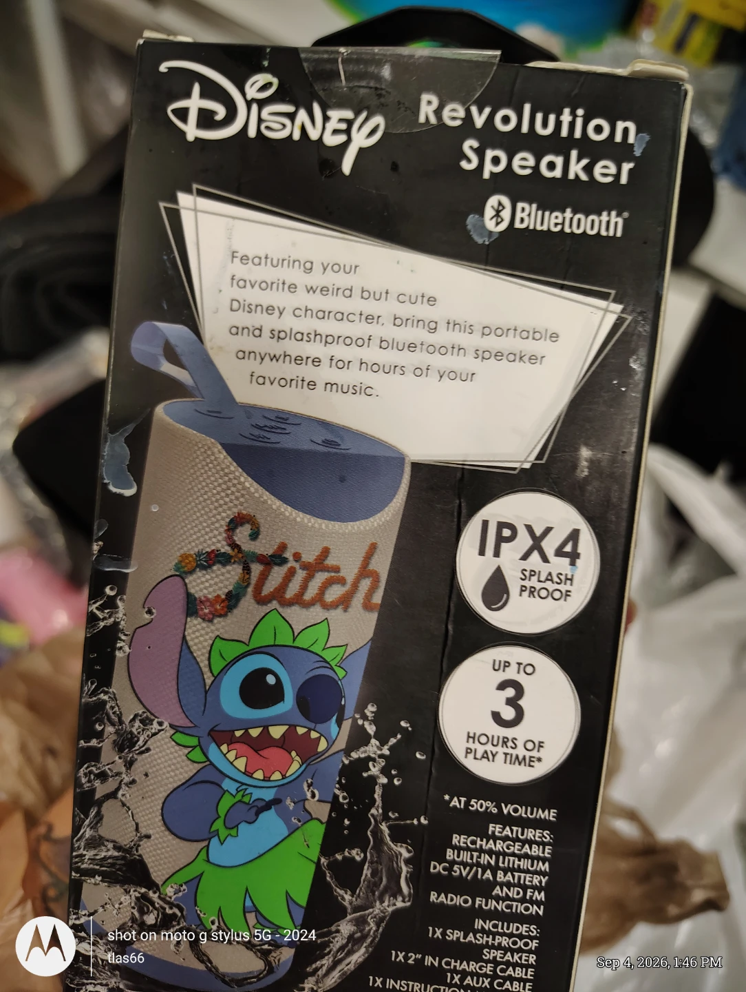 Disney Stitch Revolution Bluetooth Speaker - photo 4