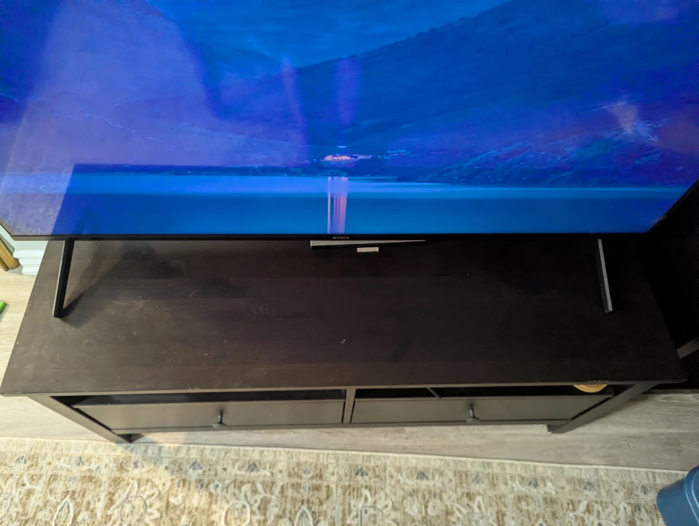 Black TV Media Console IKEA HEMNES - photo 4
