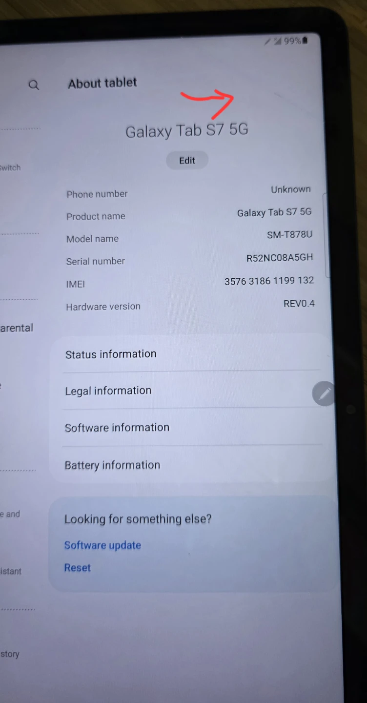 Samsung Galaxy Tab S7 5G 128GB - photo 4
