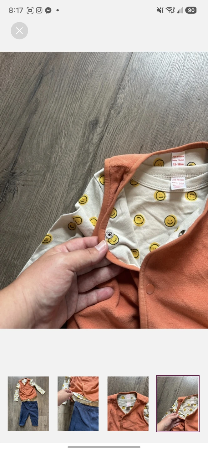 Joe Fresh baby outfit 12-18M - photo 4