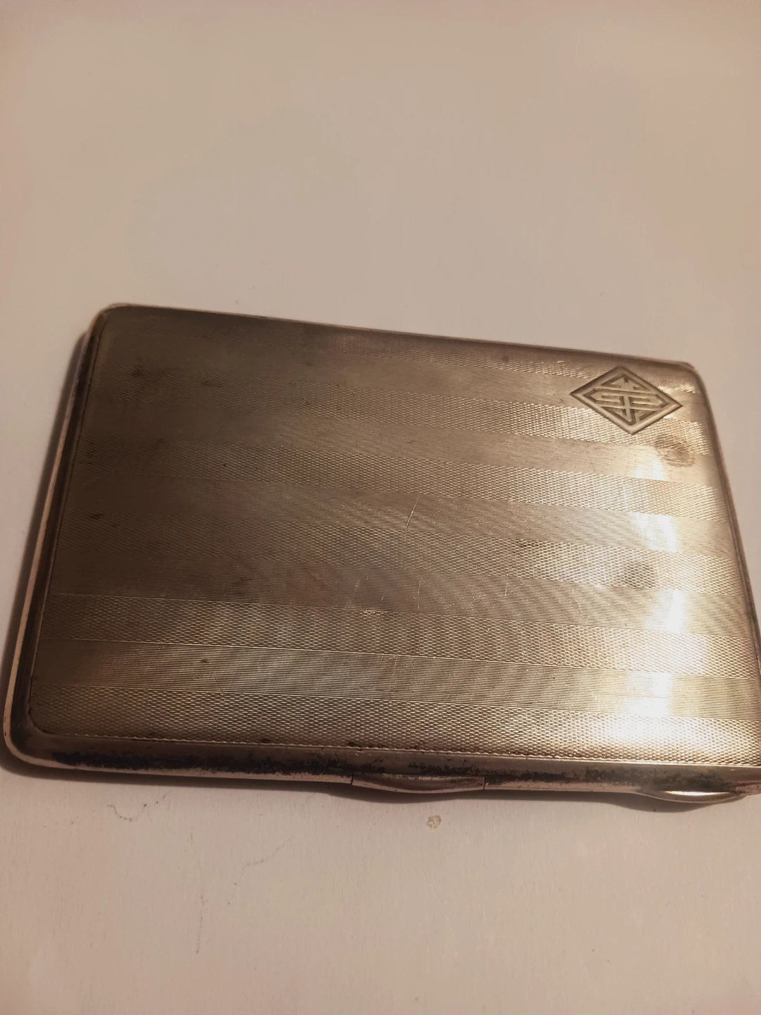Gorgeous Vintage Silver Cigarette Case - photo 3