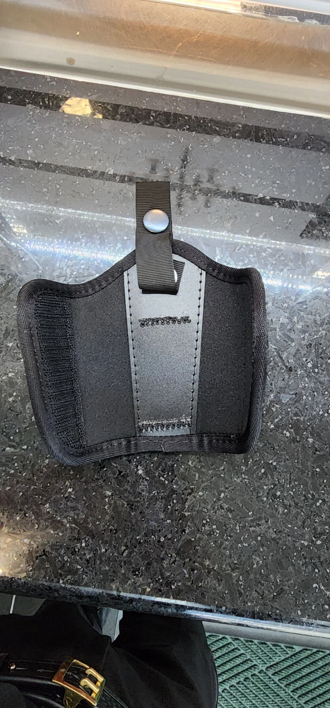 Black Nylon Belt Pouch🏈