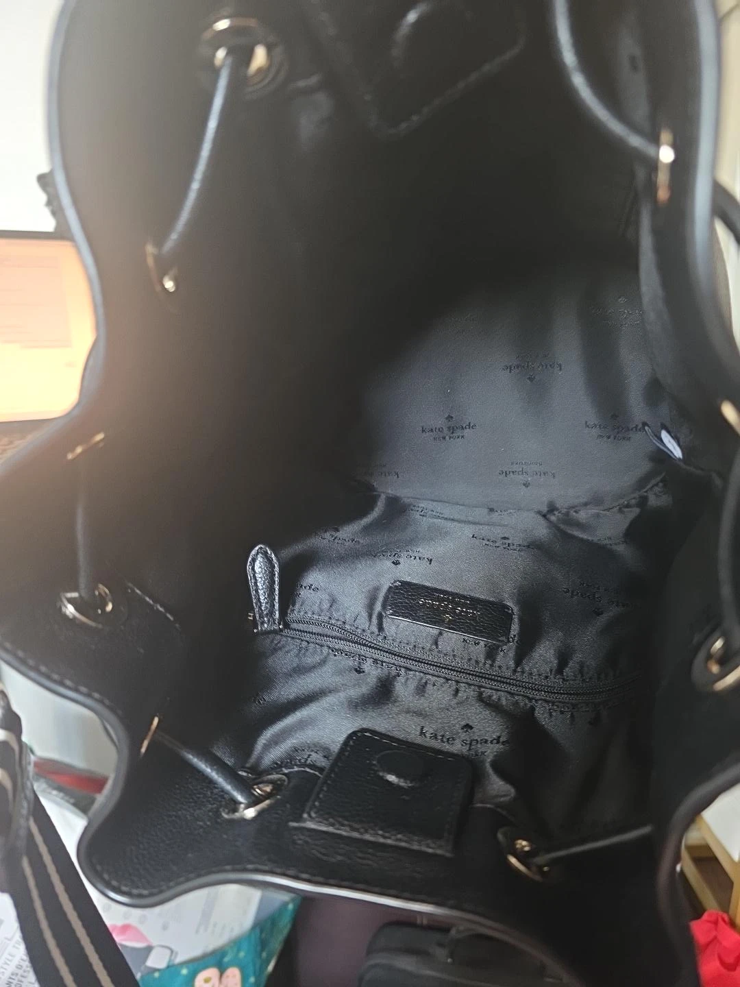 Kate Spade Black Bucket Bag - photo 3